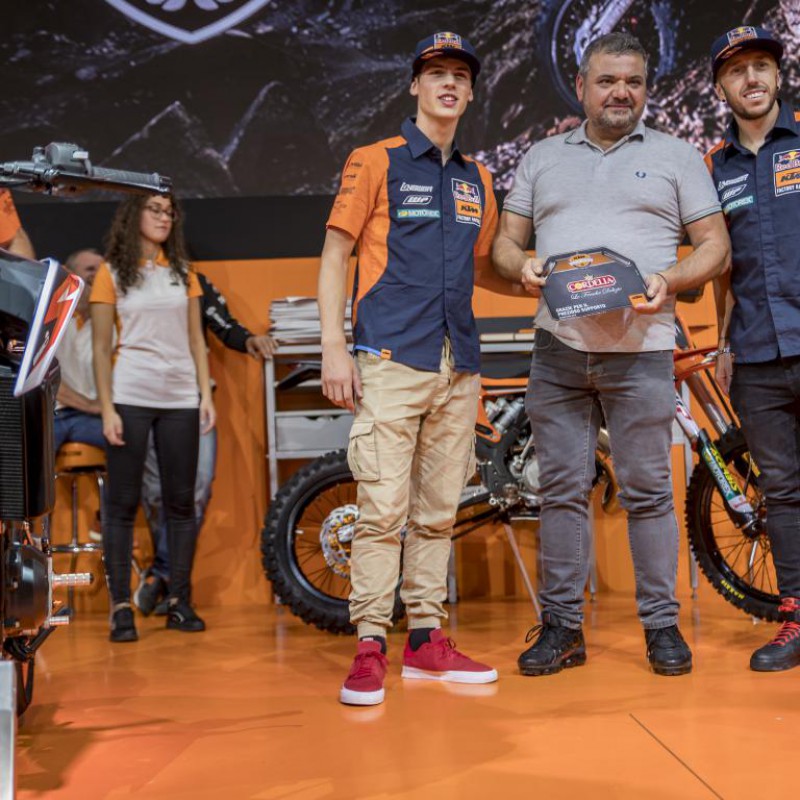 Premiazioni Trofeo Enduro 2019 ad EICMA
